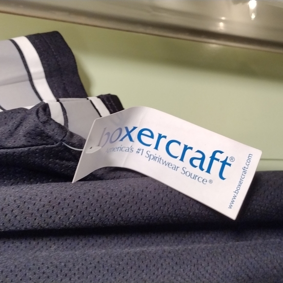 Women's Boxercraft jersey 2X blk grey wht football sport shirt BNWT - Picture 6 of 7